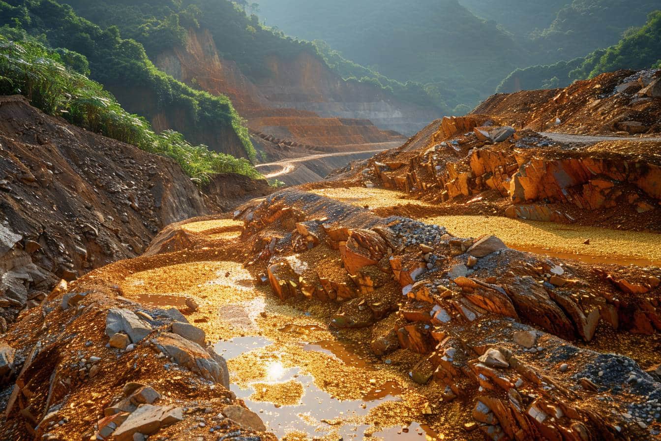 Régions riches en minerais et ressources naturelles