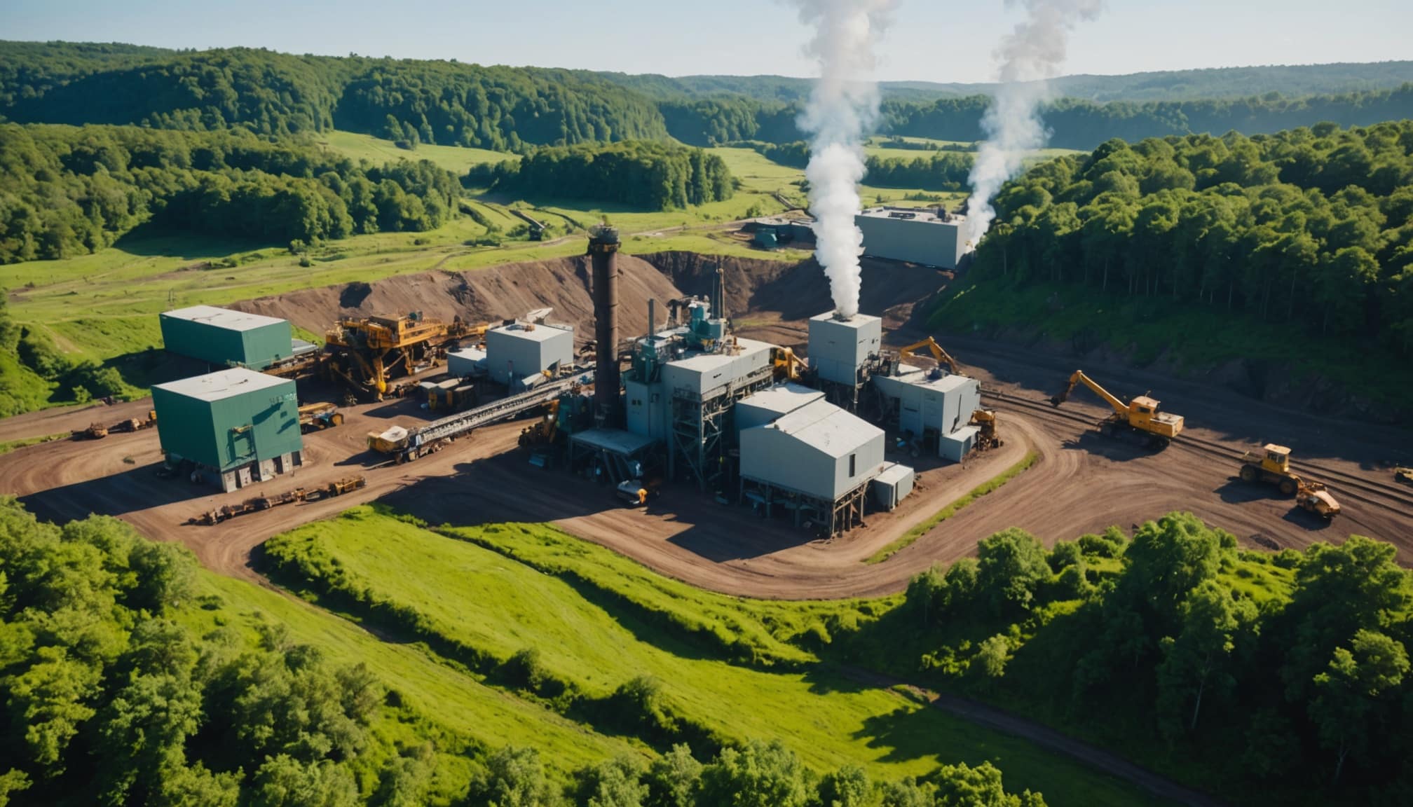 Technologies durables pour une exploitation responsable  
Solutions écologiques pour une mine respectueuse de la nature